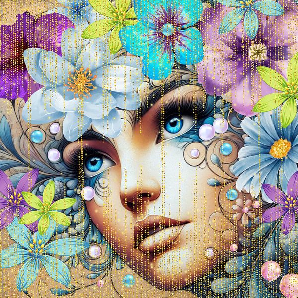 &quot;Lush Flower Dreams&quot; by Eveline Cleyman
