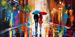 Peinture colorée