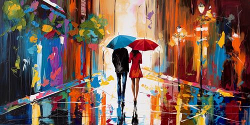 Colourful Painting by Preet Lambon