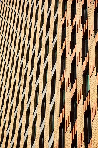 Modern office buildings as modern abstract art