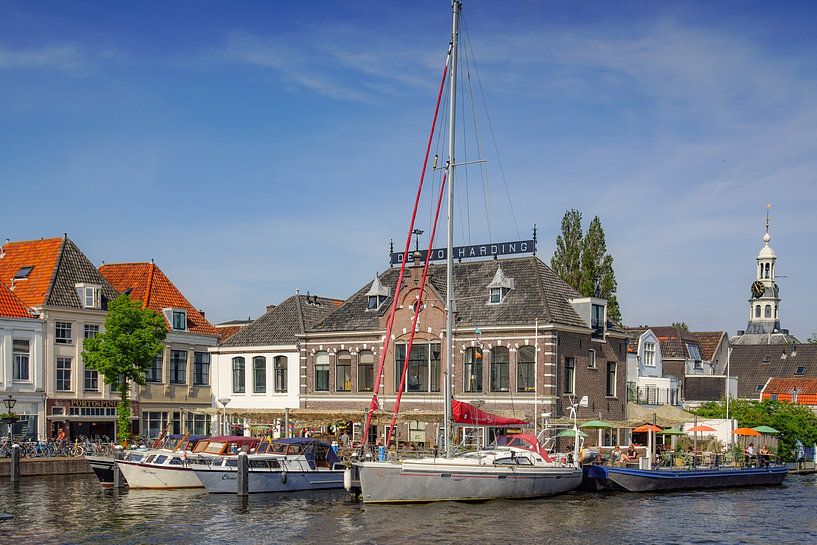 The Harbour with the Zijlpoort by Dirk van Egmond