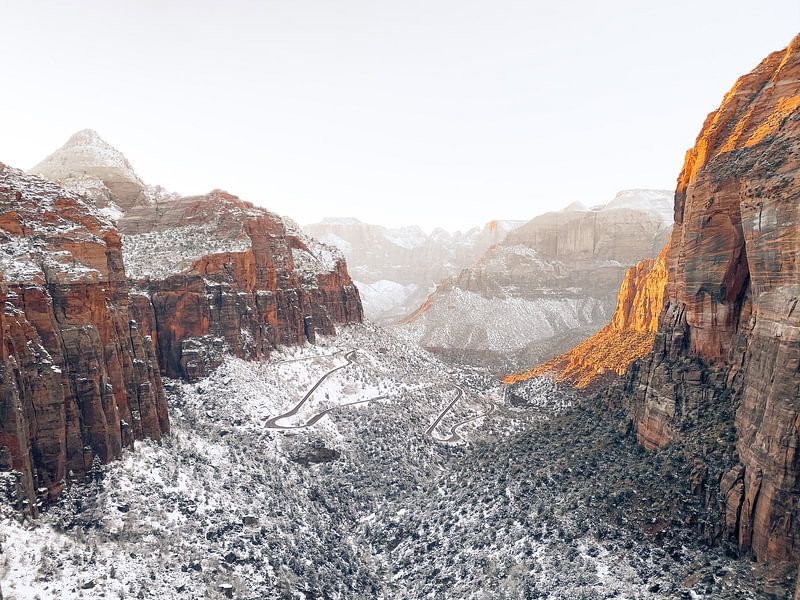 Zion National Park in Winter by Gabi Siebenhühner