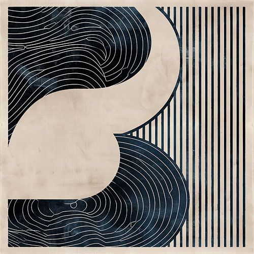 Lignes courbes et harmonie des rayures