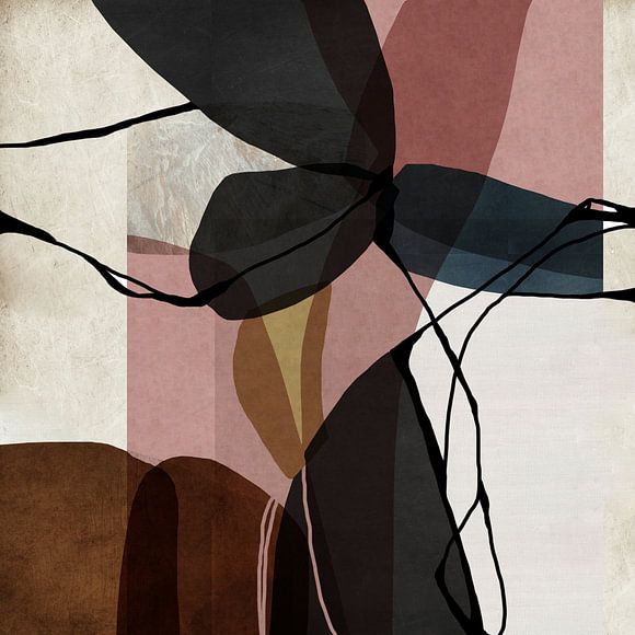 Abstract kopen op canvas, behang en meer Werk aan de Muur