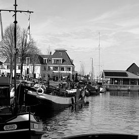 Vissershaven van Harderwijk van Gerard de Zwaan