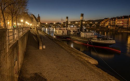 Regensburg bij zonsondergang