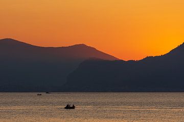 Fischer bei Sonnenuntergang von Fabrizio Micciche