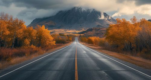 Golden autumn in Colorado
