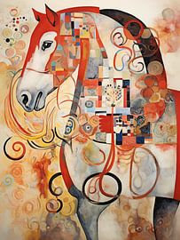 Abstraktes Pferd von Imagine