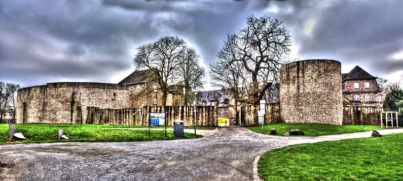 Ingang Schlosspark Mülheim Broich van Edgar Schermaul
