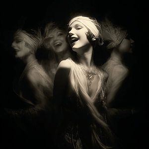 Triple silence – the dancer between light and shadow