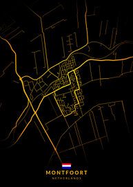 Montfoort Stadtplan von Kenda Maruyama