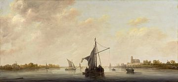 Albert Cuyp. View at the Maas at Dordrecht
