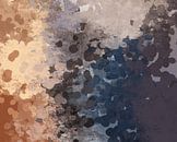 Terra, Taupe und Flieder. Moderne abstrakte Kunst. Aufstieg. von Dina Dankers Miniaturansicht
