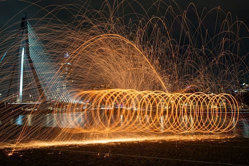 Leicht schillernde Kreise