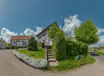 Maison traditionnelle à colombages, Terpoorten - Epen, Limbourg sur Rene van der Meer
