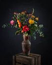 Dekorative Blumenvase Stillleben von MICHEL WETTSTEIN Miniaturansicht