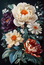 Elegant Floral Symphony by Artistic