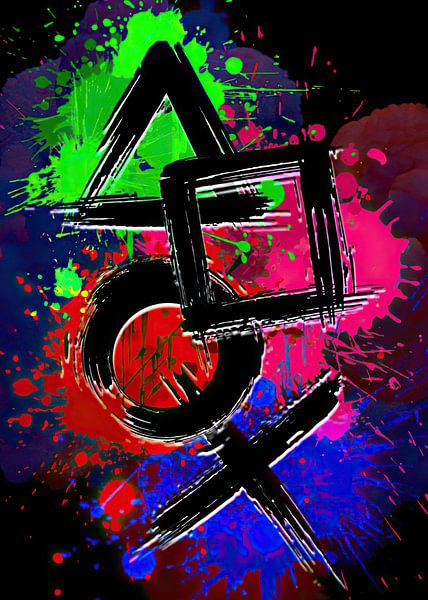 Art Game Poster by Bara Art051