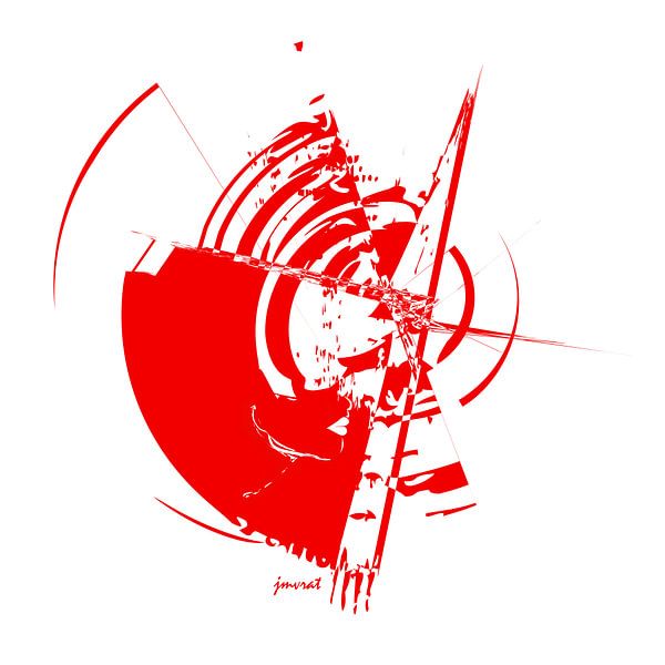 Abstracte kunst JM0079 van Johannes Murat