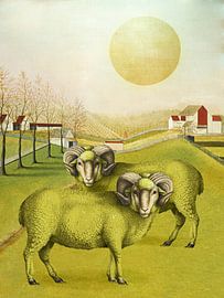 the Green Sheep von Marja van den Hurk