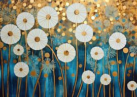 Blue Floral Splendour