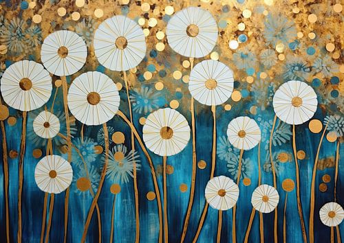 Blue Floral Splendour