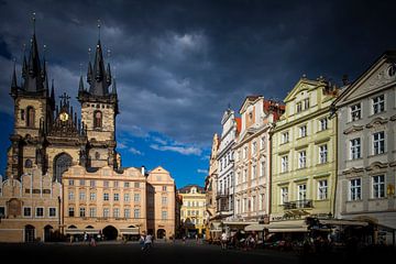 Place de la ville de Prague