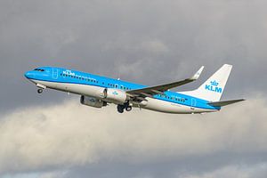 KLM Boeing 737-800 mit dem Namen Partridge.