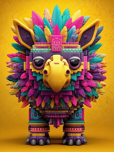 PopArt Totem of the luminous instincts
