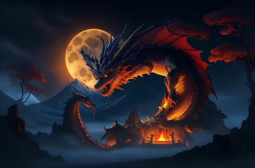 La rage du dragon XV par DeVerviersBelgium