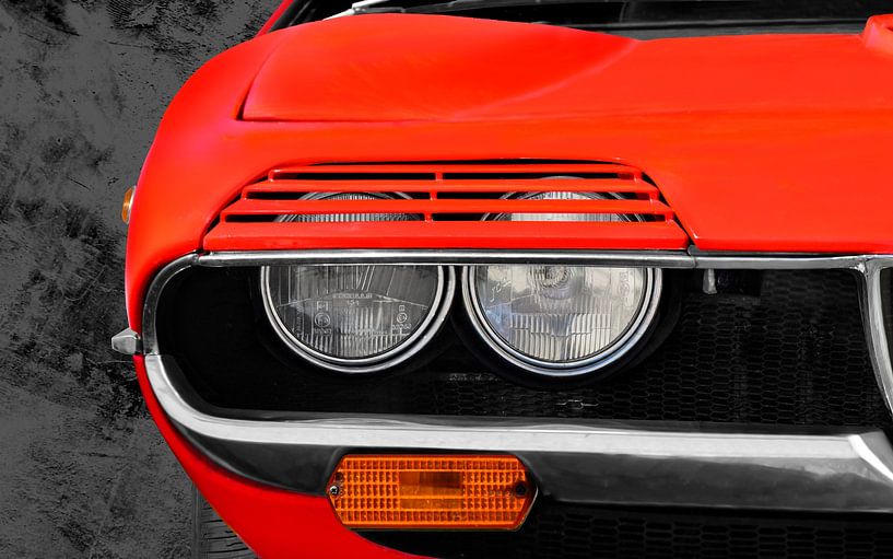 Alfa Romeo Montreal front detail by aRi F. Huber