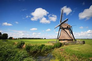 Mühle in Heidenskip (Friesland) von Tjitte Jan Hogeterp