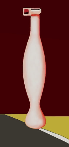 Roze Klassieke Amfoor