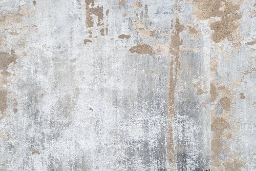 Oude met witkalk afgewerkte muren