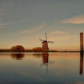 Kinderdijk met zijn prachtige molens. van Johan Buitelaar