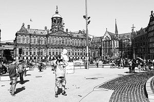 Dam Square Amsterdam Niederlande