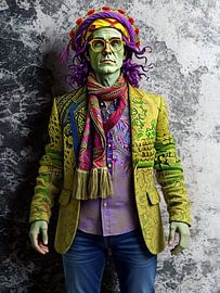 Psychedelic dandy by Sandu Brus ARCANE ART STUDIO