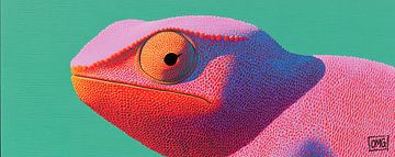 Kameleon | Color Pop van OMG Art