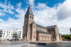 Saint-Victor Church Auvelais by Richard Wareham