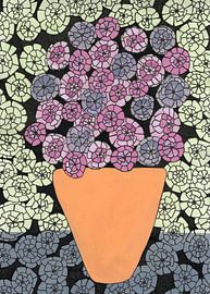 Silent Rhythms III – Petal Pattern by ES Creative Studio