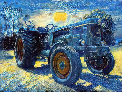 Tracteur Deutz 06 Style by van Gogh