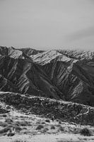 Snowy hills in Aspiring National Park NEW ZEALAND