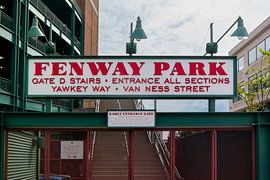 Fenway Park, entrance to the Red Sox stadium, Boston by Nynke Altenburg