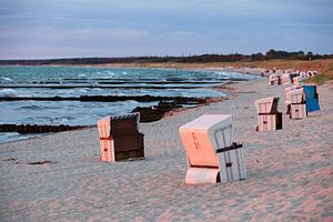 Sonnenuntergang am Ostseestrand