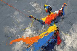 Der lebendige Faden des Lebens von ARTEO Gemälde