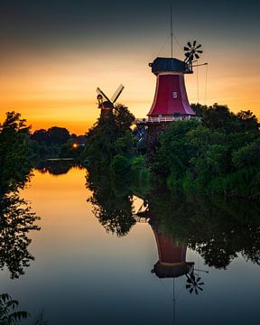 Greetsiel molens van Marita Autering