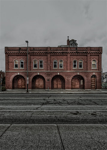 Central Fire Hall No 1 Color Version by The Learning Curve Photography
