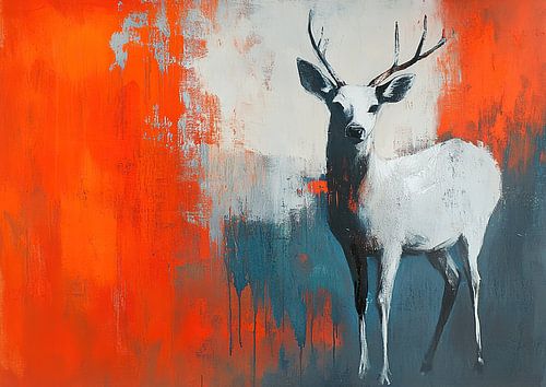 Summer White Deer | White Deer