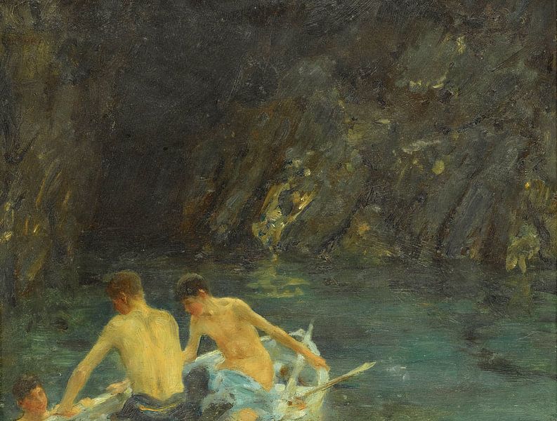 De grot, Henry Scott Tuke van Meesterlijcke Meesters